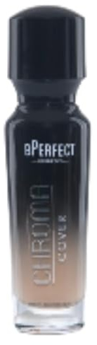 BPerfect Chroma Cover Matte Foundation - Weightless Full Coverage Base with Hyaluronic Acid & Vitamin E - Soft Matte Finish - Shade 16 - N5 Medium Neutral Golden Tan