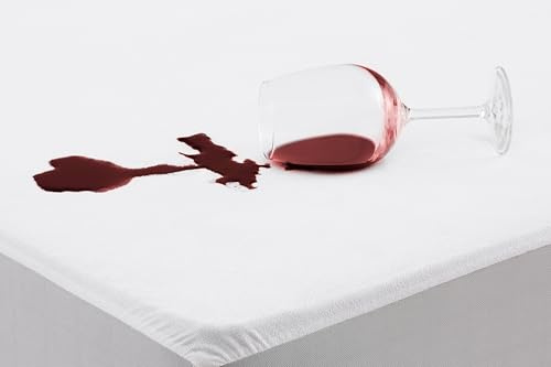 Degrees Home Salvacolchón – Protector de Colchón Impermeable y Transpirable con Banda Ajustable (105x190/200) – Antiácaros, Lavable y Certificado Oeko-Tex – Cubre Colchón Ajustable hasta 32 cm