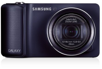 Samsung Galaxy EK-GC100 Camera 16 Megapixel 21x Optical Zoom, Android 4.1 Jelly Bean OS, 4.8-Inch HD Touch LCD Black (Renewed)