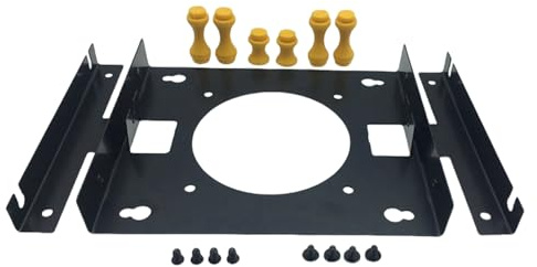 YUGSHNKFC Soporte De Disco Duro con Tornillo De Montaje para Carcasa De PC Adaptador De Bahía De Disco Duro De 3 5 Pulgadas Marco De Caja De Ordenador De Almacenamiento De Fácil Instalación