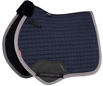 LeMieux Junior Pro Saddle Pad - Equestrian Horse Riding Saddle Pad - High Wither - Navy - XSmall