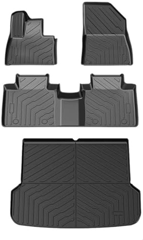 Bilmattor För Zeeker 7X 2024 2025 Allvädersvattentät Bilmatta Interiör Komplett Set Tillbehör Vänsterstyrd TPE-golvmattor Allvädersgolvmattor(4pcs sets)
