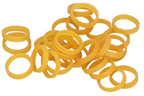 Fafeicy 550 St Starka Elastiska Gummiband Gummiringar Elastiska Band Hög Seghet 4X Stretch Anti Aging Naturgummi för Industrikontor Hem