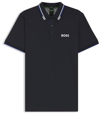 BOSS Herren Paddy Pro Poloshirt, Dunkelblau, 3XL EU