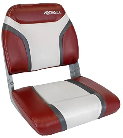 Waterside Captain Deluxe Bootssitz rot/weiß