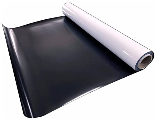 LGGH Adhesivo De Pizarra Magnética para Pared/Puerta, Papel Pintado De Pizarra Blanca Autoadhesivo Grande, Papel De Contacto De Pizarra, Hoja De Borrado En Seco Grande/Película para Oficina,45×60cm