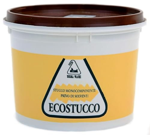 BORMA WACHS Ecostucco, stucco per legno, biologico, 250 ml/ 500 g (vari colori) (Bianco 50, ml 250-500 g)