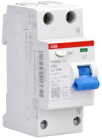 ABB FX202A-25/0.03 FI-Schutzschalter FlexLine 2P Typ A25A30mA 2CSF202165R1250