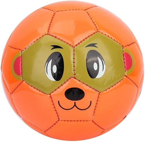 Risegun Balón de Fútbol para Niños, Naranja Brillante, Tamaño de Pelota de fútbol 2 Equipamiento Deportivo for niños Mono Naranja