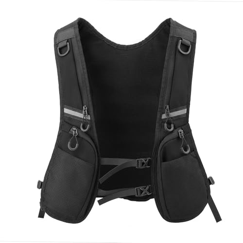 GORWRICH Running Vest for Men & Women, Adjustable Reflective Phone Holder & Storage, Lightweight Breathable Backpack for Trail Running, Hiking, Cycling
