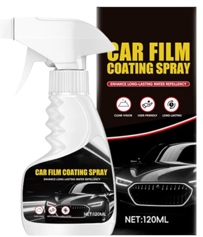 Bil tätningsspray – 120 ml fläckborttagningsmedel, regnbeständig beläggning bil anti-dimma spray – för fläckar detalj glans lastbil SUV husvagn traktor släpvagn strålkastare