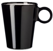 Mepal Henkelbecher Flow 300 ml Schwarz