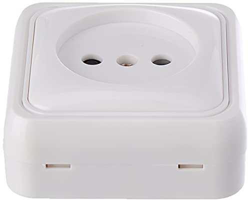 Bf bf-18 - Base enchufe 18 bipolar superficie 16a blanco bolsa