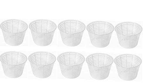 10 x Ostform 0,5 kg – 12x6,3 cm – För Färskost, Ricotta, Rabiola, Mascarpone