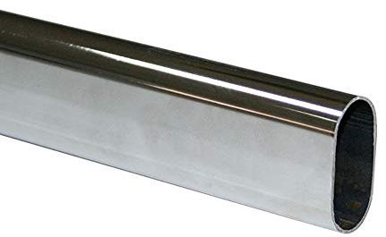 Tubo perchero para armario guardarropa de 1 metro