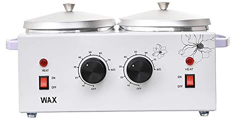 Wachswärmer Wachs Haarentfernung Doppelte PTC-Heizung Wax Warmer Heater Wax Enthaarung Wachs Heizungs Maschine Waxing Set mit NTC-Temperaturregelung