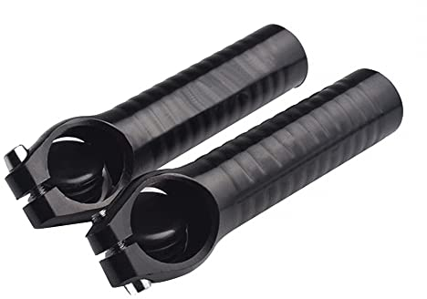 MTB Bar Ends, 1 Paar Ultraleicht Fahrrad Hörner, Kurze Lenkerhörnchen aus Aluminiumlegierung für 22.2mm Lenker