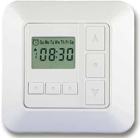 rohrmotor24 CasaServo 50 Rollladensteuerung Comfort Zeitschaltuhr UP WM-Z50 Jalousieschalter