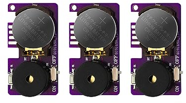 3 dispositivi per scherzi, creatore di rumore per cricket, bip per diversi mesi, scherzi sonori nascosti, include cricket Chirps, bip e altro dispositivo per fare scherzi per adulti, viola