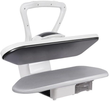 LKHDONG Pressa a vapore intelligente, 2200 Watt, ferro da stiro a vapore con touch screen e 5 programmi di stiratura, vapore continuo 120 g/min, macchine da stiro con serbatoio dell'acqua da 1 l