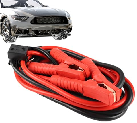 Celuicion Cavi di avviamento resistenti | 3,0 m/4,0 m 2000 A portatile - Cavi di avviamento per auto, per moto quad e rimorchi per veicoli ricreativi da golf