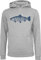 Baddery Angler Geschenke für Männer : Pullover Forelle - Kapuzenpullover für Herren - Angelkleidung Angel Zubehör (Heather Grey XXL)
