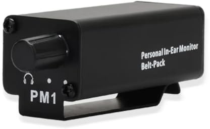 Paaruter Amplificatore per Cuffie PM1 Amplificatore per Cuffie Auricolari Professionale Amplificatore Stereo Personale in Ear PM1 Amplificatore per Cuffie HiFi Portatile