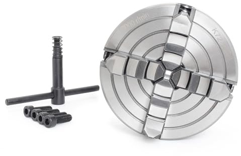 RATTMMOTOR 4-Jaw K72-125mm 4.92Inch Independent Manual Chuck