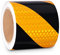 XFXIA Nastro riflettente giallo e nero 10,2 cm x 33ft impermeabile nastro adesivo adesivo di sicurezza nastro di avvertimento evidente per veicoli, auto, rimorchi, esterni