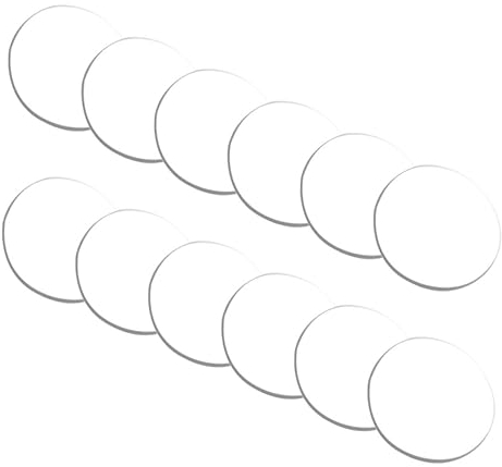 Hohopeti 12stücke Tischpad Saugnapf Unterlage Für Möbel Transparente Bumper Für Glasoberflächen Schützend Und Wiederverwendbar Möbelpuffer