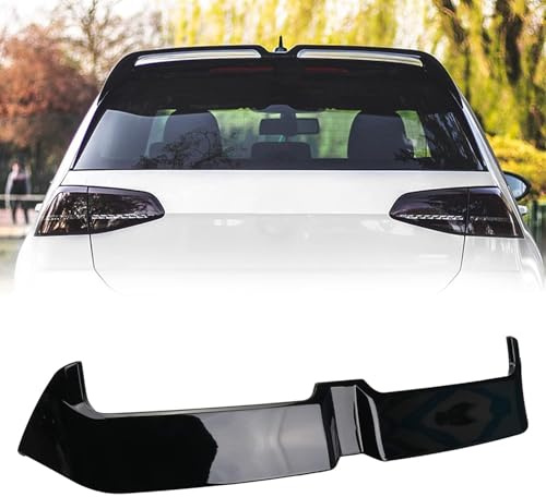 HONEHOY Spoiler Posteriore Auto per VW Golf 7 MK7 VII 7.5 R-Line 2014-2020, Posteriore Tronco Lip Alettoni Coda Finestra Superiore Ala carrozzeria Modifica Parti