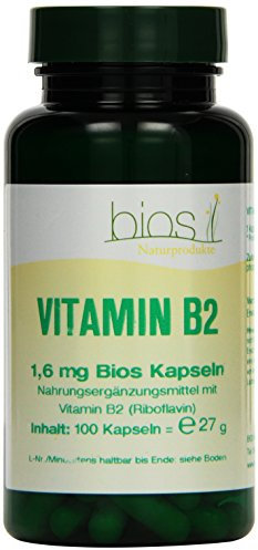 Bios Vitamin B2 1.6 mg Kapseln, 1er Pack (1 x 27 g)
