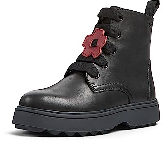 Camper Norte K900150, Lace Up Bootie Bambine e ragazze, Nero 017, 28 EU