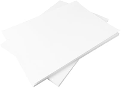 Hawksbill 300GSM A4 White Card Stock 100 Pack Premium Smooth Thick Cardstock