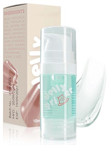 Face Primer Makeup, Green Gripping Primer Under Foundation for Redness, Invisible Pores Deeply Hydrating Smoothing Clear Matte Face Primers for Dry Skin