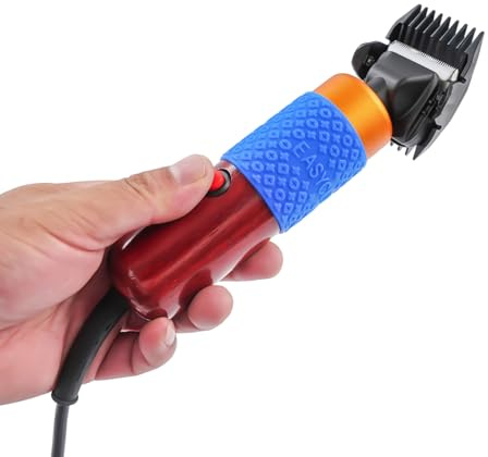 Tagliacapelli elettrico a velocità variabile, 200 W, con cassetta degli attrezzi per cappotti spessi, set per cani, gatti e altri animali domestici