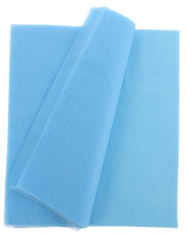 SOLUSTRE Filtro Aspiratore Unghie 200 Fogli Non Tessuto Blu, Raccolta Polvere, Facile da Usare, per Saloni e Uso Domestico