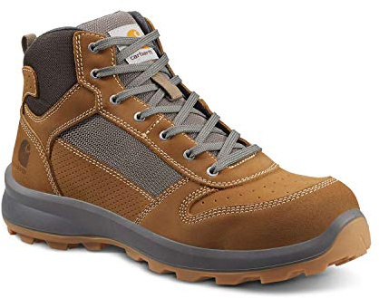 Carhartt Michigan Sneaker Mid Bottes de Combat Unisexes, Marron, 39 EU