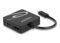 DeLock 63129 USB Type-C Adapter für einen VGA, DVI, HDMI oder DisplayPort Monitor (DisplayPort und HDMI bis 3840 x 2160 @ 60 Hz, DVI und VGA bis 1920 x 1080 @ 60 Hz), weiß