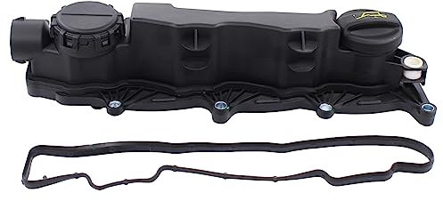 HouYeen Engine Valve Rocker Cover Camshaft Rocker Cover with Gasket for Peu-geot 206 207 307 308 1007 3008 Expert Partner Berlingo Dispatch Scudo Cmax Focus Mk2 Fiesta Mk6 1.6