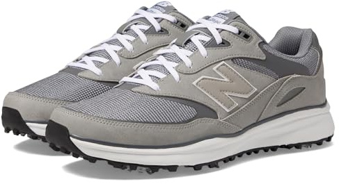 New Balance Men's Heritage Golf Shoe, 10.5 D, Grey