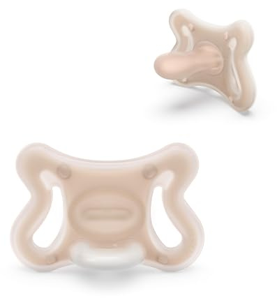 Suavinex, Zero Zero Pacifier with Pacifier SX Pro, Size Mini -2 to 2 months, Newborn Dummy, Suitable for Premature and Breastfed Babies, Hypoallergenic, SkinFriendly Silicone, Light