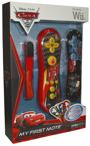 Télécommande 'Ma Première' pour Wii + 4 Façades 'Cars 2' pour Nintendo Wii