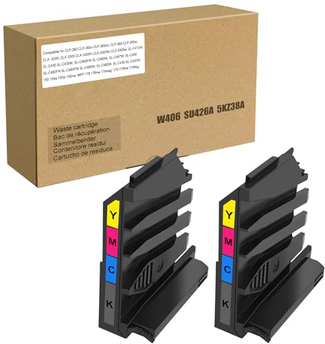 2 Packungen CLT-W406/SEE W406 SU426A 5KZ38A Kompatible Alttonerkartuschen für CLP-360 CLP-360nd CLP-365 CLX-3305 CLX-3300 Xpress SL-C410W SL-C430 SL-C460FW SL-C480 150 150a 150w 178 178nw 179 179fnw