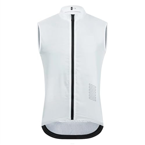 YGLEEULI Smanicato Ciclismo Maglie da Ciclismo estive Anti-UV Abbigliamento da Bicicletta Gilet da Ciclismo Traspirante Senza Maniche da Uomo(C,XXXL)