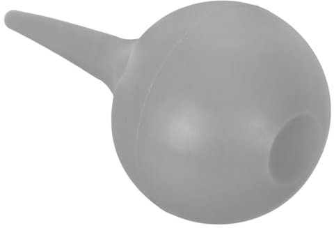 HEALEEP Poire Auriculaire 75 Ml Outil de Nettoyage Doux et Sûr Anti-Irritant pour Adultes et Garçon et Filles Nettoyage Cérumen Utilisation à Accessoire de Soins Auriculaires Gris