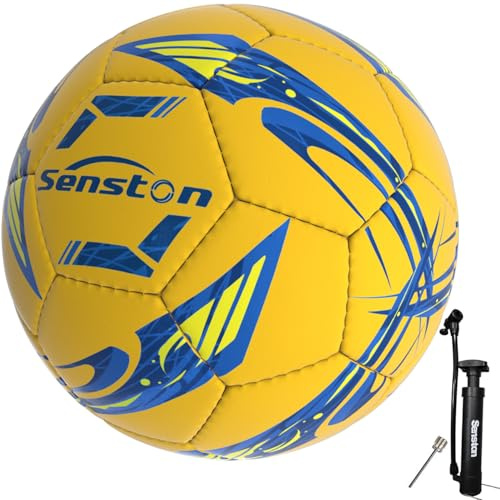 Balón de Fútbol Senston Tamaño 5 Oficial para Entrenamiento Fútbol Adultos Balón de Fútbol Futsal