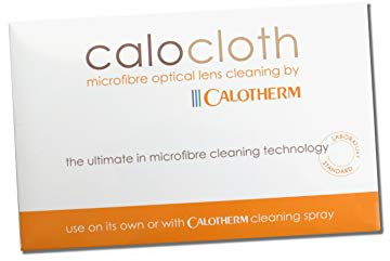 Calotherm Calocloth Pro Microfibre Lens Cleaning Cloth (8 x 6) – Professional Streak-Free Optical Cloth for Glasses, Camera Lenses, Binoculars, Phone & Laptop Screens – Reusable & Washable
