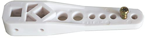 fiXte Plastic WC Toilet Cistern Lever Arm Multi Adjustable Replacement Flush in White