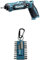 Makita DF012DZ Akku-Knickschrauber 7,2V (ohne Akku, ohne Ladegerät) + Bit-Box 22tlg.